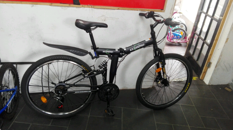 ecosmo folding mountain bike